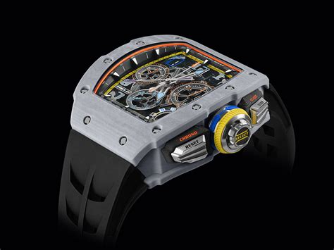 richard mille, cronografo rm 65-01 in quartz tpt|rm 65 01 rotor.